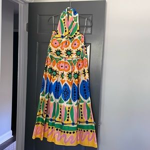 Zara matching skirt/halter top set (size S). Top has tags; skirt worn once.